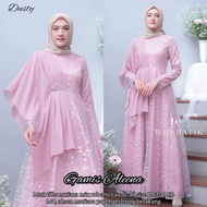model gamis brokat terbaru 2021 /Batik/ Baju Muslim Wanita Terbaru / Gamis Kekinian/ Gamis Brokat/ Gamis Remaja/ Gamis Ibu Muda/ Gamis ALENA