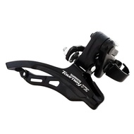 Derailleur Depan Sepeda 3 × 6/7 Speed, FD-TZ30 Derailleur Bersepeda untuk Bingkai Krom