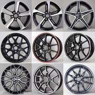 （Rims）💕HOT SALE💕18Inch Modified Car Wheel Rim Suitable for Honda Toyota Hyundai Kia Nissan Tesla Civic Lingke~~---