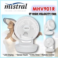 MISTRAL Mimica MHV901R  9" High Velocity Fan With Remote Control