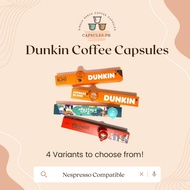 ✵DUNKIN Nespresso Compatible Coffee Capsules✶