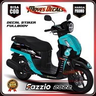 ⭐⭐⭐⭐⭐ BISA COD Decal stiker fullbody Yamaha FAZZIO 2022 - decal stiker fazzio . stiker motor yamaha fazzio PETRONAS