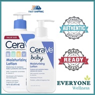 [Local Delivery] CeraVe, Baby, Moisturizing Lotion, 237ml, 473ml - Paraben, Sulfate &amp; Fragrance Free