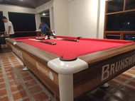 Brunswick Standard Size billiard table fully refurbished with complete accessories /Standard size Billiard table /Bilyaran