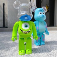 Bearbrick building block bear violent bear monster University fur monster Sullivan big eye Mike zhaolusi ornaments