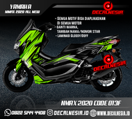 Decal Stiker Motor Nmax New 2020 facelift Modifikasi Variasi Aksesoris Full Body