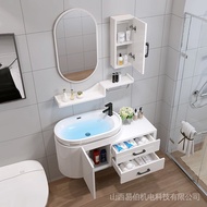 Oval Bathroom Cabinet Vanity Cabinet Mirror Cabinet Combination Wash Basin Toilet Wash Table Mirror Cabinet Toilet Cabinet With Mirror Toilet Sink Cabinet