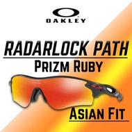 Oakley Sunglasses Radarlock Path Black Ink w/Prizm Ruby Asian Fit OO9206-4238