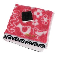 ANNA SUI 小花圖騰小毛巾(桃)