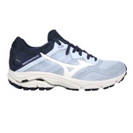 (女) MIZUNO WAVE INSPIRE 16慢跑鞋-WIDE-寬楦 美津濃 粉紫白丈青