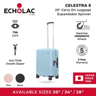 Echolac Celestra S 28" Large Luggage Expandable Spinner