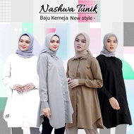 Baju Tunik Muslimah | Kemeja wanita Cantik | Tunik Wanita Nazwa Terbaru 2022