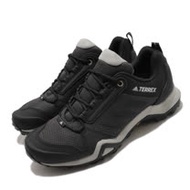 adidas 戶外鞋 Terrex AX3 W 女鞋 愛迪達 登山 越野健走 防水 高抓地力 黑 灰 EF3512 EF3512