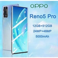 3C ดิจิตอล OPPQ โทรศัพท์มือถือ Reno5 Pro (ของเเท้100 ) โทรศัพท์ 12 512GB โทรศัพท์มือถือราคาถูก 5.8นิ้ว 5G สองซิม มือถือ Android