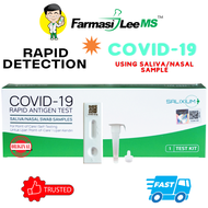 READY STOCK! Farmasi Lee MS Gmate Alltest Salixium JusChek LongSee Nasal Saliva Antigen Test Kit Covid 19 Home Test Kit