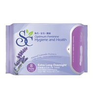 COSWAY SC Extra Long Overnight Use – Lavender (8 Pads)