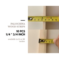 10 pcs palochina wood strips (PINEWOOD)