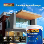 1L/5L/20L Jotun Jotashield Antifade Colours Exterior Outdoor Wall Paint Anti Algae & Anti Fungal White Iron Grey Platinum Suave Evening Sky/ Cat Dinding Luar Rumah
