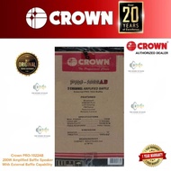 ▧Original Crown -1022AB 200W Amplified Baffle Speaker With External Baffle Capability (1 Piece)