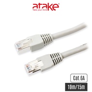 ATake CAT6A 高速網路線 電腦線 RJ45 10Gbps 網路線 (10m/15m) (福利品)