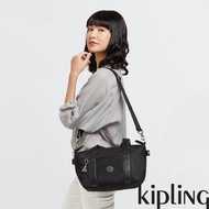 【KIPLING】低調沉穩黑手提側背包-ART MINI