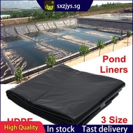 10m Black Durable Pond Liner Garden Pool Landscaping