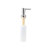 ZUHNE Built In Soap Dispenser Pump for Kitchen Sink, Top Refill, Stainless Finish