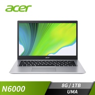 宏碁 ACER Aspire 3 筆記型電腦 15.6" (N6000/8GB/1TB/W11) A315-35-P5UZ