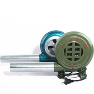 小型鼓風機220v家用電動鼓風機鑄鐵雞蛋仔燒烤助燃爐灶