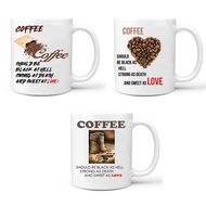 Creative Customized Mug COFFEE SWEET AS LOVE Series Coffee Cup Birthday Gift Anniversary Christmas Ornament