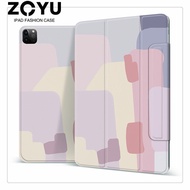 Zoyu เคส iPad น่ารักๆ การ์ตูน ฝาครอบแม่เหล็กบางเฉียบ for iPad Pro 11 12.9 2020 2021 2018 iPad 10.9 Air 4 2020  เคส เคสฝาครอบป้องกันการดัดออกแบบรองรับการดูดซับดินสอชาร์จ รองรับขายึดสามเท่า