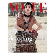 VOGUE 235期加價購-COACH印花絲巾(贈品紅)