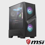 【MSI 微星】MAG FORGE 100R 電腦機殼(水冷/側透/RGB風扇/附ARGB LED HUB)
