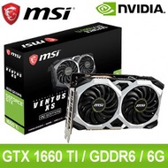 MSI 微星 GTX 1660 Ti VENTUS XS 6G OC 顯示卡《原廠註冊四年保固》