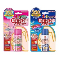 【現貨】日本直送♥ 代購 金雞 200日無香料 防蚊噴霧《微笑樂樂》