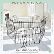 Dog Playpen fence 6 Panels 8 Panels for Dog Cage Playpen Dog High Quality Pet Playpen Fence Crate