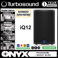 Turbosound iQ12 2500-Watt 12" Powered Speaker (iQ-12 / iQ 12)