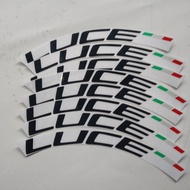 16/16 Plus/20 Inch Folding Bike Wheel Rims Sticker Luce Rings