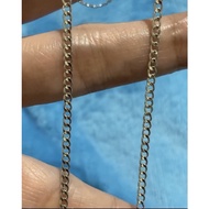 COD 18K Saudi Gold Necklace (white gold)