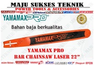 Bar Laser Chainsaw 22 inch YAMAMAX PRO  Sparepart Chainsaw Bar Laser  22"