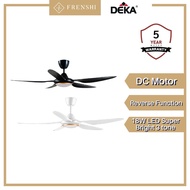 Deka 56'' Ceiling Fan with LED Light (Remote Control) DC2-313L [ Frenshi ]
