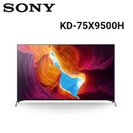 (含基本安裝)SONY 索尼 日本製 75吋4K聯網電視 KD-75X9500H