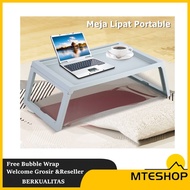 Meja Laptop/Meja Belajar Lipat Nampan Bed/Foldable Study Table Mini