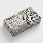 善存 醫用口罩(未滅菌)(雙鋼印)-優美特成人平面 隔壁的貓(25入/盒)