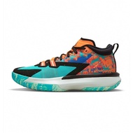 Nike Jordan Zion 1 PF 男鞋 綠橘色 避震 氣墊 運動 籃球鞋 DA3129-800