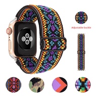 44Mm/42Mm 40Mm/38สายนาฬิกาเอ็มเอ็มทดแทนสำหรับApple Watch,นาฬิกาข้อมือสายยืดหยุ่นที่ปรับได้สำหรับผู้หญิงและผู้ชายเข้ากันได้กับApple Watch Series 6 SE 5 4 3 2 1
