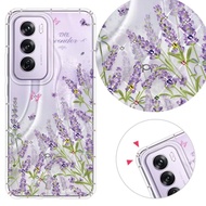 【YOURS】OPPO 全系列 彩鑽防摔手機殼-薰衣草(Reno4Pro/Reno4Z/realme6i/X3/X50Pro/Reno2Z/XT)
