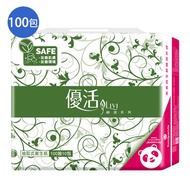 優活Livi抽取式衛生紙100抽100包(箱)