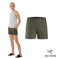 Arcteryx 始祖鳥 24系列 女 Devis 防潑吸濕 休閒短褲 鐵樹綠