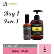 Ecohair - Ginseng Series Hair Growth Therapy Shampoo / Tonic / Men Hair Loss / 脱发 / 生发